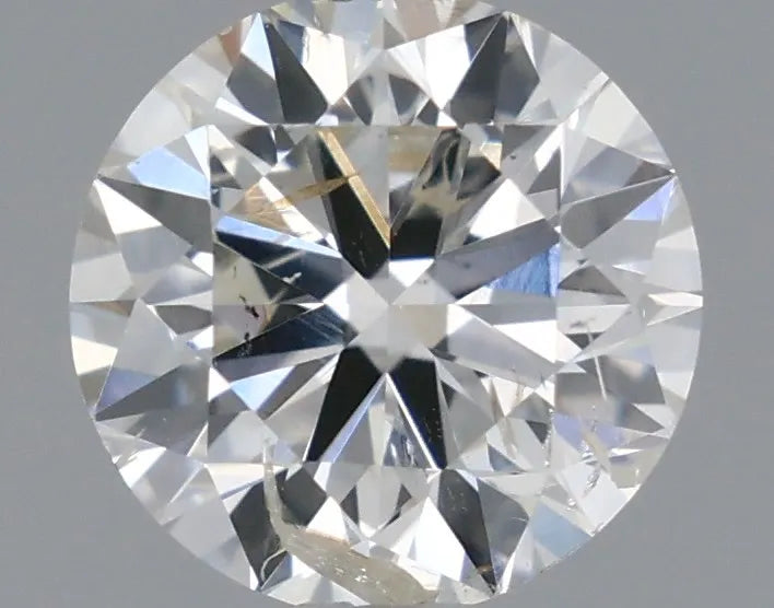 0.71ct Round Natural Diamond (Colour G, Clarity I1, Cut VG, IGI Certified)