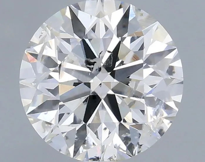 0.73ct Round Natural Diamond (Colour F, Clarity I1, Cut EX, IGI Certified)